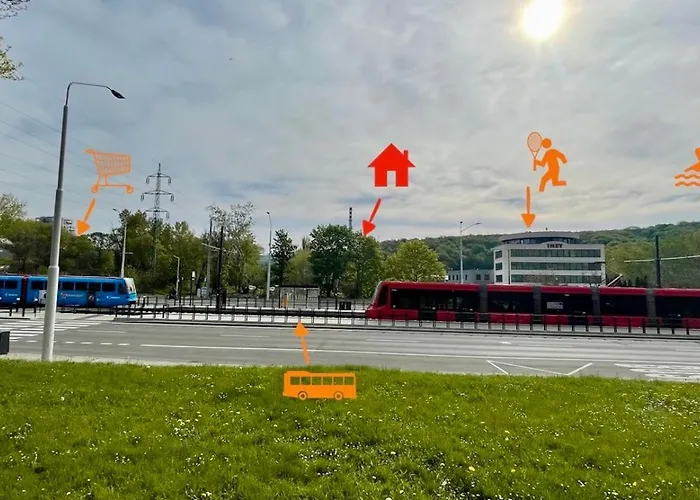 Rosnicka, Perfect Location With 24h Checkin, Balcony, Ac & Free Parking *