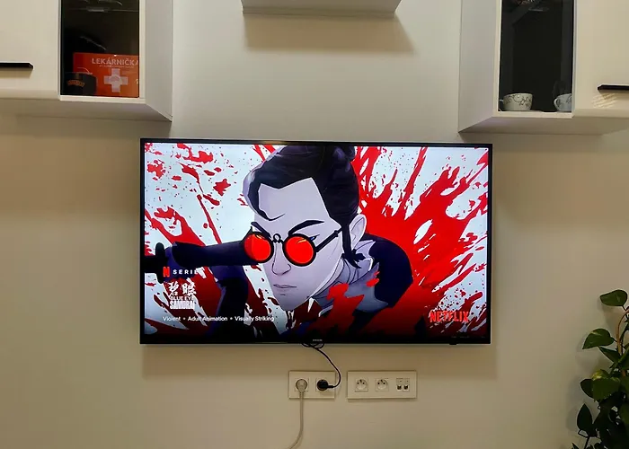 Apartmán Apartment Rosnicka, Private Parking & 24H Checkin With Balcony And Ac *